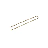 Horquillas Moño Lisas Bronce 20Uds 75mm