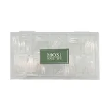 Mosi Tips Pres On Transparentes Rectos Largos 500Uds