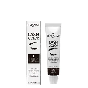 LEVISSIME LASH COLOR TINTE CEJAS Y PESTAÑAS Nº 1 NEGRO 15ML