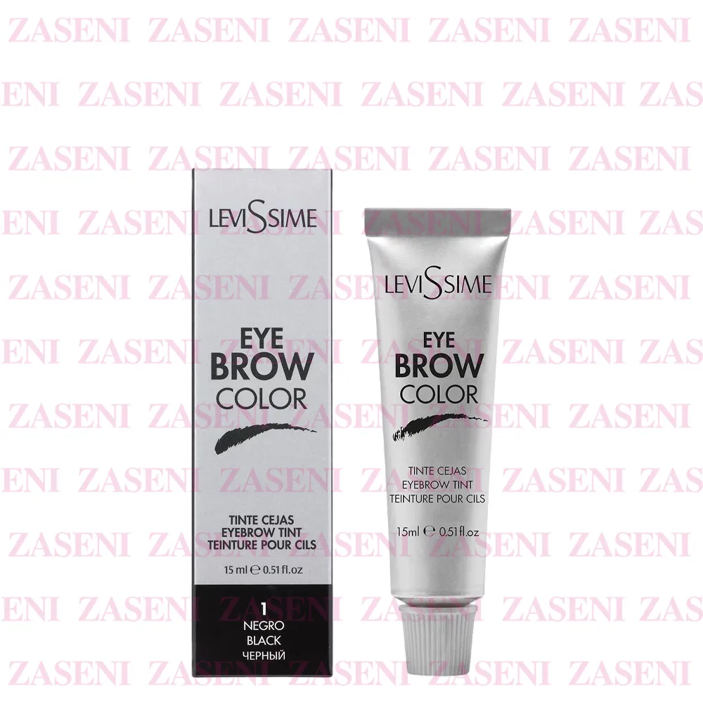 LEVISSIME EYEBROW COLOR TINTE CEJAS Nº 1 NEGRO 15ML
