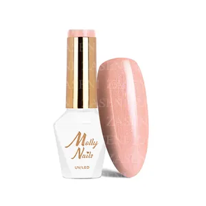 MOLLY LAC ESMALTE SEMIPERMANENTE YOGHURT HEMA FREE Nº 127 SWEET ECLAIR 8ML
