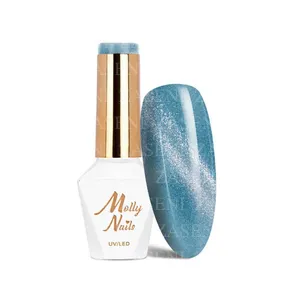 MOLLY LAC ESMALTE SEMIPERMANENTE HEMA FREE OJO DE GATO Nº 446 MALEDIVES 8ML