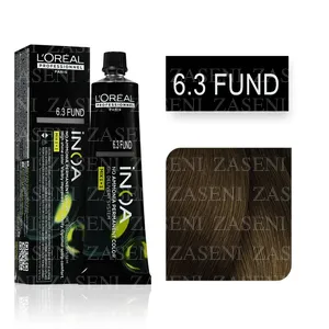 L'ORÉAL TINTE INOA Nº 6.3 RUBIO OSCURO DORADO FUNDAMENTAL 60ML