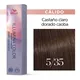 WELLA TINTE ILLUMINA COLOR WARM 5/35 CASTAÑO CLARO DORADO CAOBA 60ML