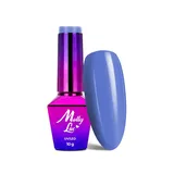 MOLLY LAC ESMALTE SEMIPERMANENTE BLUE SKY N° 115 CURACAO 10ML