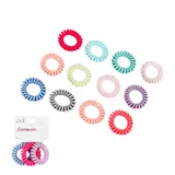 Coleteros Espiral Colores 3Uds