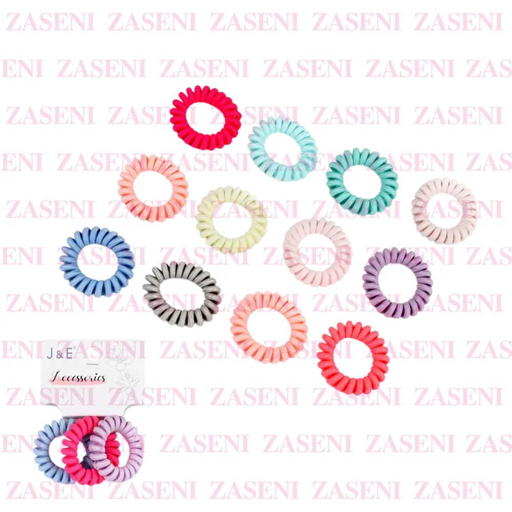 Coleteros Espiral Colores 3Uds