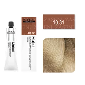 L'ORÉAL TINTE MAJIREL Nº 10.31 RUBIO PLATINO DORADO CENIZA 60ML