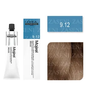 L'ORÉAL TINTE MAJIREL Nº 9.12 RUBIO MUY CLARO CENIZA IRISADO 60ML