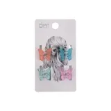Mini Pinzas Mariposa Colores 4Uds