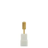 Fresa Titanio Barril Redondeado Gold F