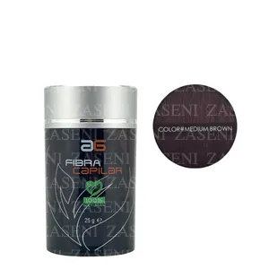 ASUER FIBRA CAPILAR CASTAÑO MEDIO 25GR