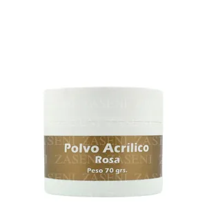 UÑIKAS POLVO ACRÍLICO ROSA 70GR