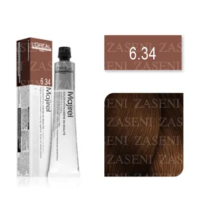 L'ORÉAL TINTE MAJIREL Nº 6.34 RUBIO OSCURO DORADO COBRIZO 50ML