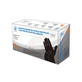 Alba Guantes Nitrilo Sin Polvo Negros 100Uds Talla L