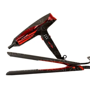 CORIOLISS KIT PLANCHA C5 + SECADOR WIND BLACK RED CHRISTMAS EDITION