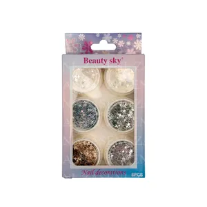 BEAUTYSKY PACK DECORACIÓN UÑAS 6UDS