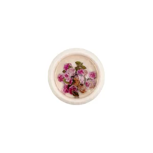 FLORES DECORATIVAS UÑAS ROSAS AMARILLAS Y ROSAS