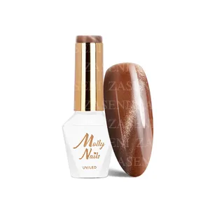 MOLLY LAC ESMALTE SEMIPERMANENTE HEMA FREE OJO DE GATO METÁLICO Nº 216 8ML