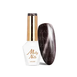 MOLLY LAC ESMALTE SEMIPERMANENTE HEMA FREE OJO DE GATO METÁLICO Nº 218 8ML