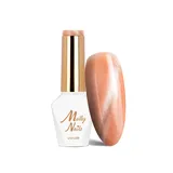 Esmalte Semipermanente Hema Free Ojo De Gato Metálico N° 210 8ml