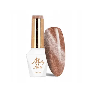 MOLLY LAC ESMALTE SEMIPERMANENTE HEMA FREE OJO DE GATO Nº 445 WOMANITY WOOD 8ML