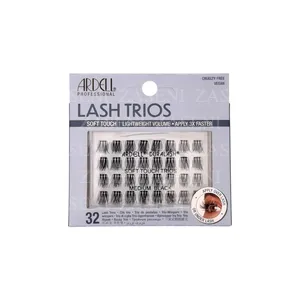 ARDELL SOFT TOUCH PESTAÑAS INDIVIDUALES TRÍO MEDIANAS 32 NEGRAS