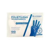 Cuatrogasa Guantes Desechables Polietileno Talla Única 100Uds