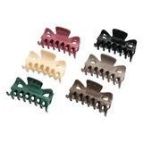 Pinza De Pelo Garra Geométrica Colores 1Ud