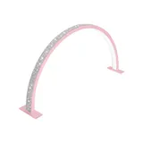 Lámpara Arco Rosa Brillante