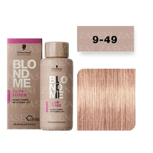SCHWARZKOPF BLONDME GLOW TONER Nº 9-49 GALLETA 60ML