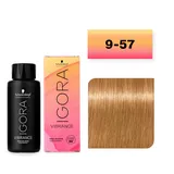 SCHWARZKOPF TINTE IGORA VIBRANCE N° 9-57 RUBIO MUY CLARO DORADO COBRIZO 60ML
