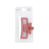 Pinza Pelo Rectangular Flor Mate
