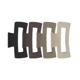 King Clamps Pinzas Pelo Colores Naturales Talla L 4Uds