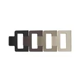 King Clamps Pinzas Pelo Colores Naturales Talla S 4Uds
