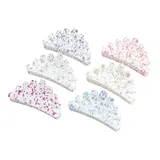 Pinza De Pelo Pavo Real Colores 1Ud