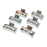 Pinza De Pelo Estampado Animal 1Ud