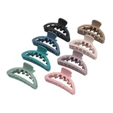 Pinza De Pelo Semicircular Mate 1Ud