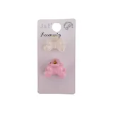 Mini Pinzas Lazo Colores 2Uds