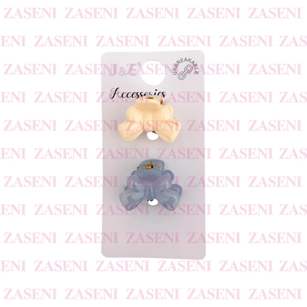 Mini Pinzas Lazo Colores 2Uds