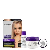 KERATIMASK GOLDEN LISS ALISADO SIN FORMOL CABELLO RUBIO Y DECOLORADO