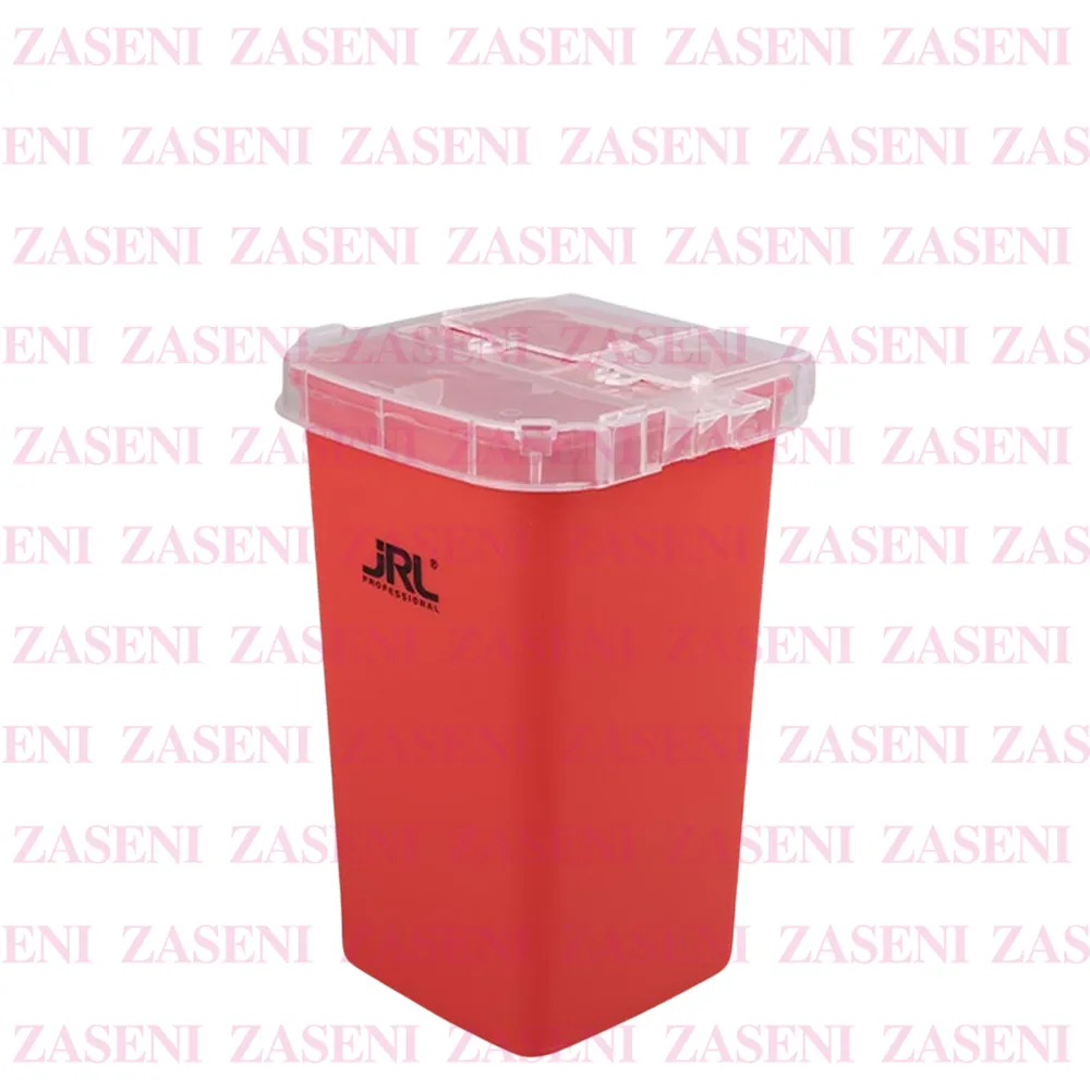 CONTENEDOR HOJAS DE AFEITAR ROJO