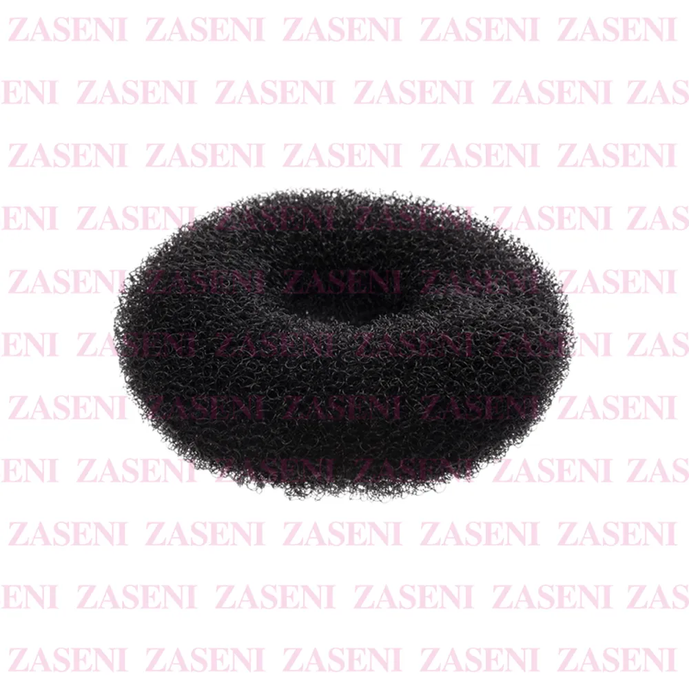 Relleno Moño Circular Negro