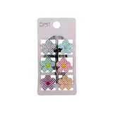 Mini Pinzas Flores Vichy 6Uds