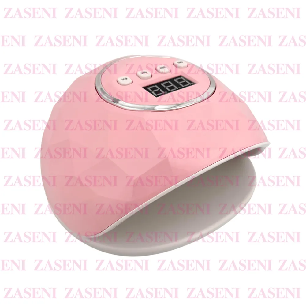 Lámpara De Uñas F6 Uv/Led 86W Rosa Pastel