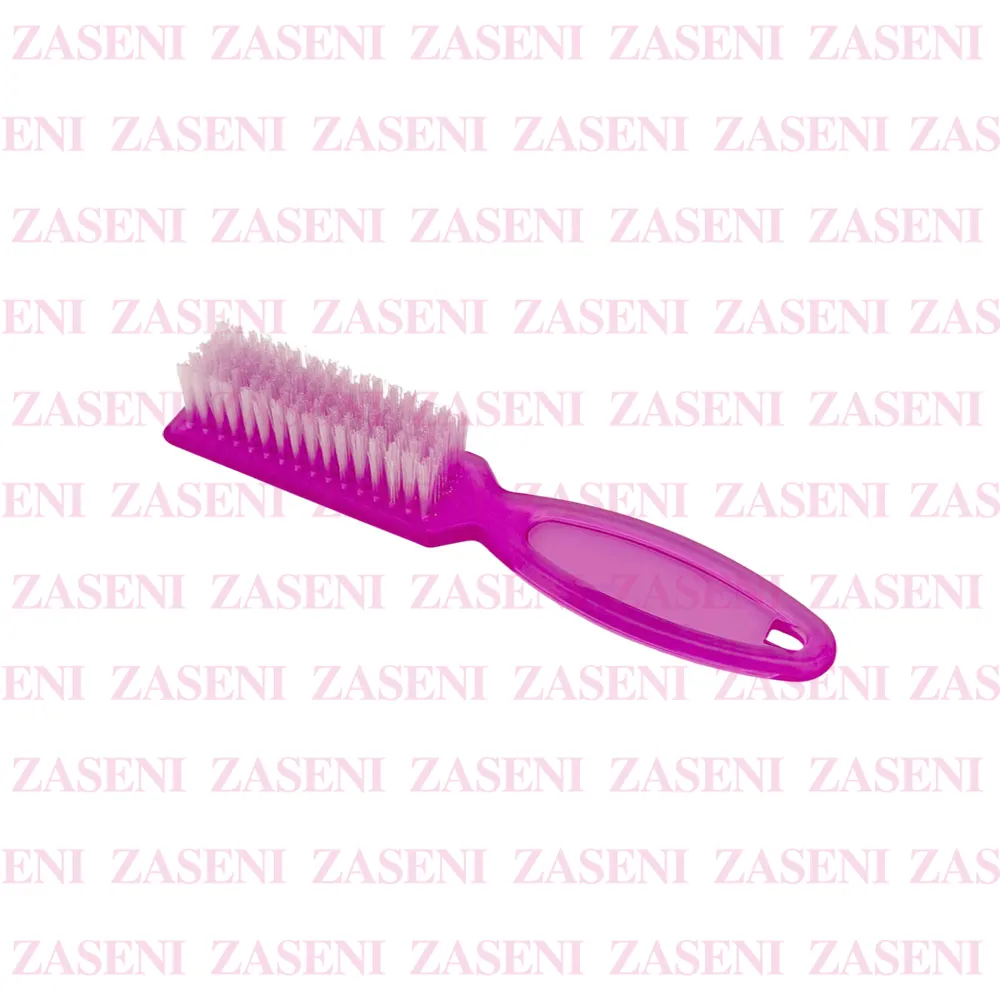 Mini Cepillo Uñas Con Mango Rosa