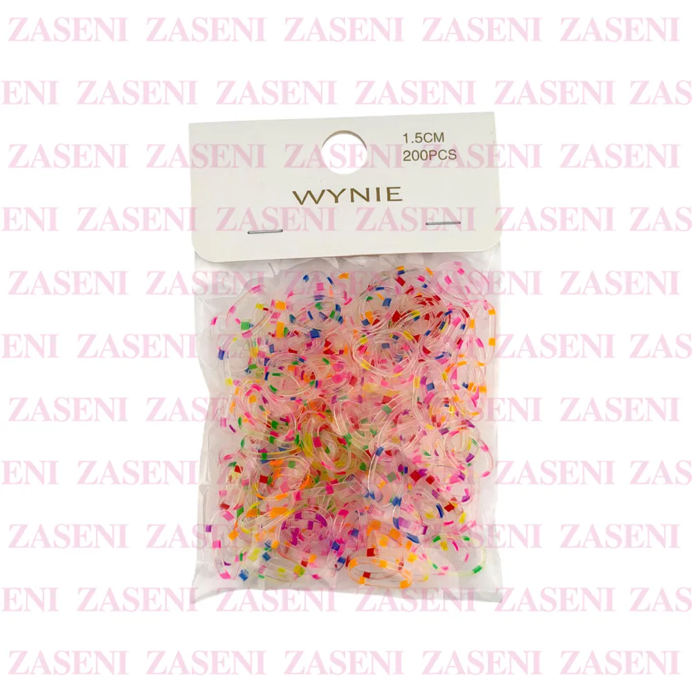 Gomas Elásticas Colores 1.5cm 200Uds