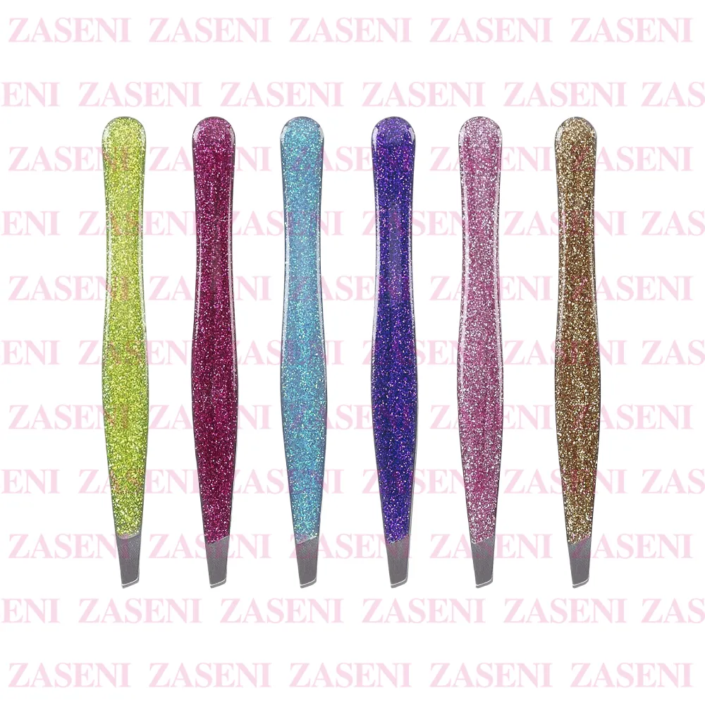 Pinzas Depilar Purpurina Colores 1Ud