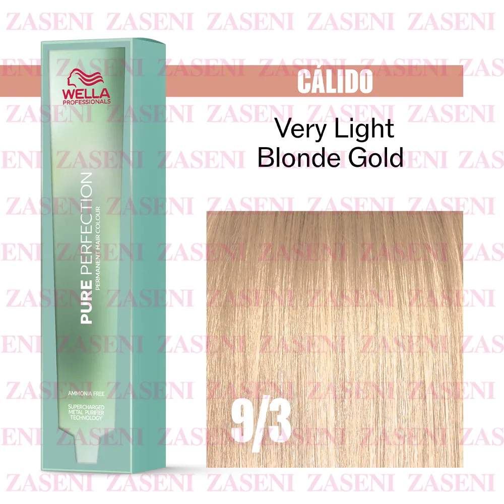 Tinte Pure Perfection N° 9/3 Rubio Muy Claro Dorado 60ml