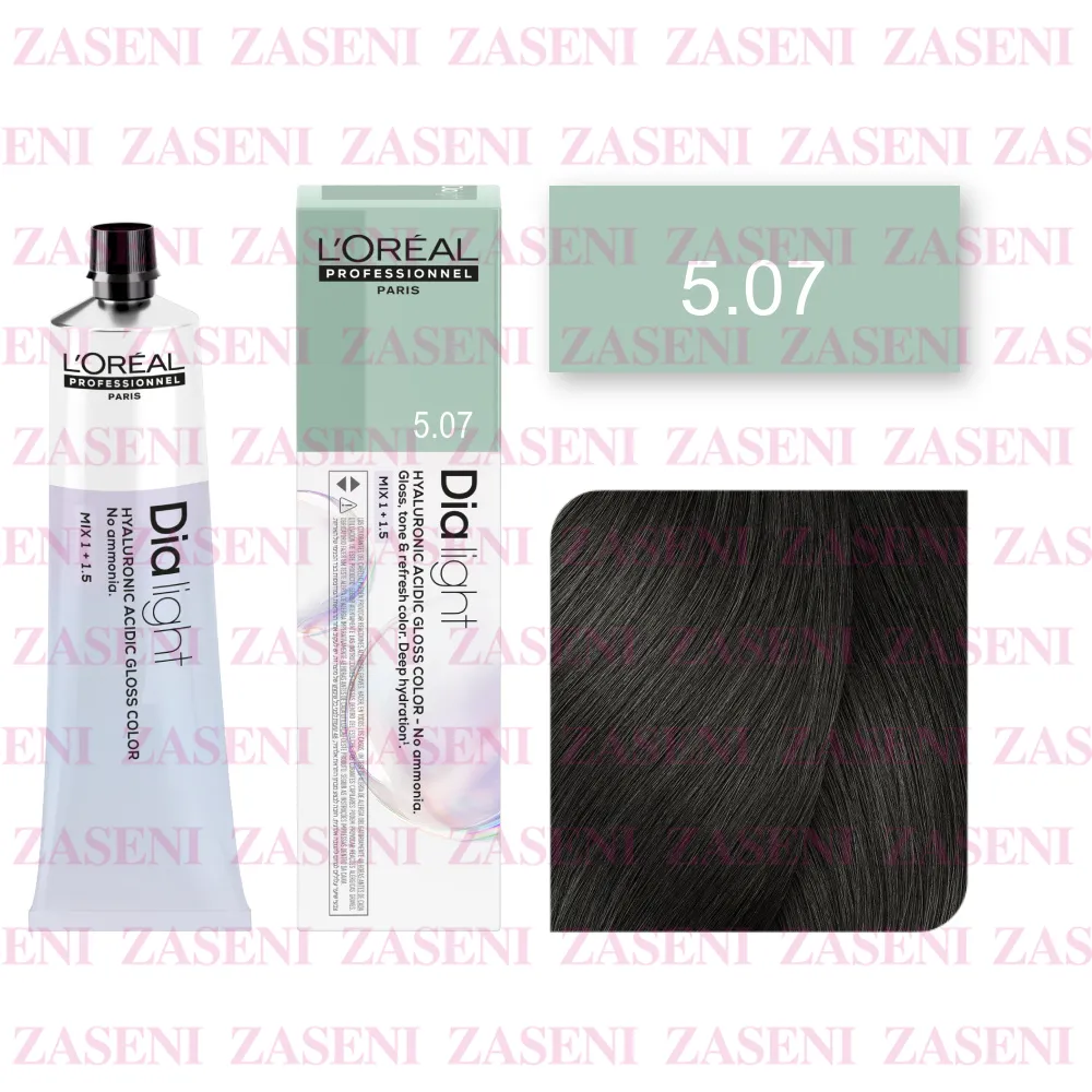 Tinte Dia Light N° 5.07 Castaño Claro Ligero Mate 60ml